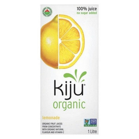 Kiju Organic, Organic Lemonade, 1 Litre (Case Of 12)
