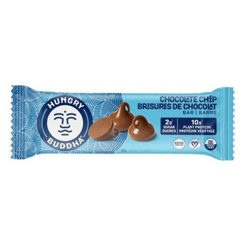 Hungry Buddha, Keto Bar Chocolate Chip, 40 Grams (Case Of 12)