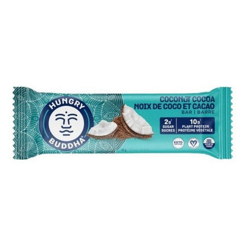 Hungry Buddha, Keto Bar Coconut Cocoa, 40 Grams (Case Of 12)