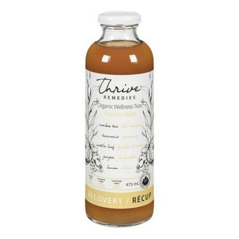 Thrive Remedies, Organic Wellness Tea Recovery, 475 Ml (Case Of 12)