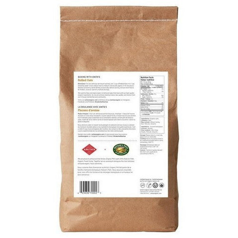 Anitas Organic, Organic Rolled Oats Old Fashioned, 2.5 Kgs (Case Of 4)