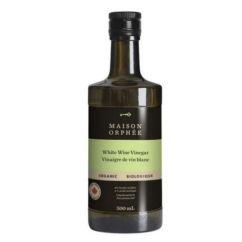 Maison Orphee, Organic White Wine Vinegar, 500 Ml (Case Of 6)