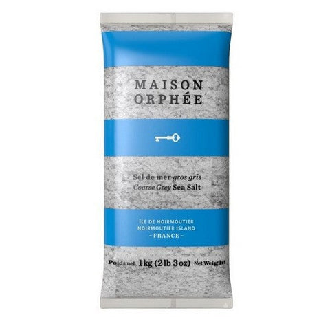 Maison Orphee, Sea Salt Grey Coarse, 1 kg (Case Of 12)