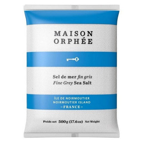 Maison Orphee, Sea Salt Grey Fine, 500 Grams (Case Of 12)