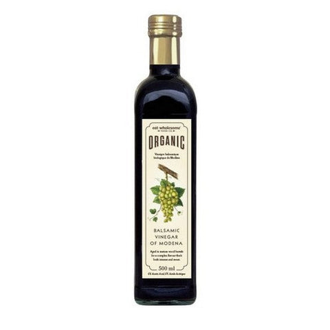 Eat Wholesome, Organic Balsamic Vinegar (Modena), 500 Ml (Case Of 12)
