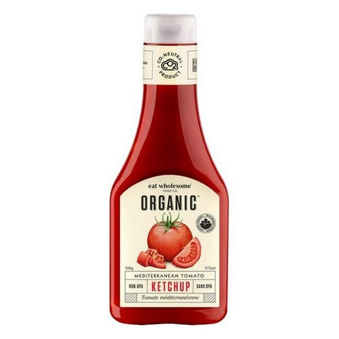Eat Wholesome, Organic Ketchup Mediterranean Tomato, 500 Grams (Case Of 6)