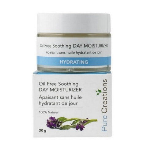Pure Creations, Hydrating Oil-Free Soothing Day Moisturizer, 30 Grams
