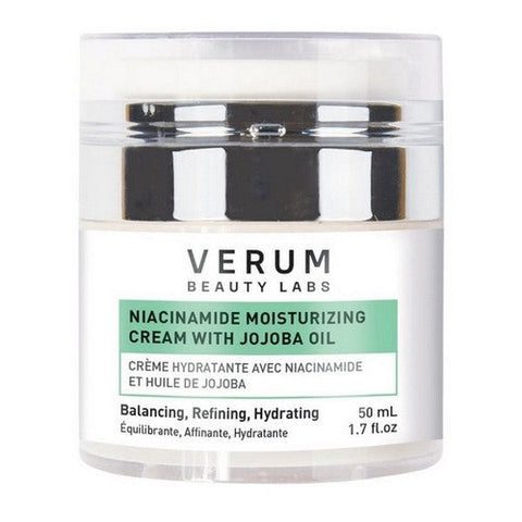 Verum Beauty Labs, Niacinamide Moisturizing Cream With Jojoba Oil, 50 Ml