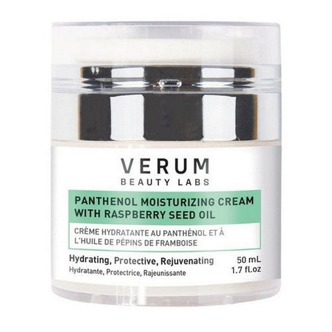 Verum Beauty Labs, Panthenol Moisturizing Cream With Raspberry Seed Oil, 50 Ml