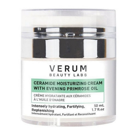 Verum Beauty Labs, Ceramide Moisturizing Cream w/Evening Primrose Oil, 50 Ml
