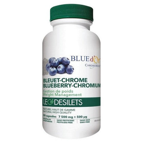 Leo Desilets, Blueberry Chromium Weight Management, 30 Count