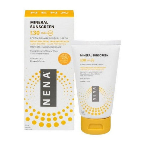 NENA Glacial Skincare, Mineral Sunscreen SPF30, 50 Ml