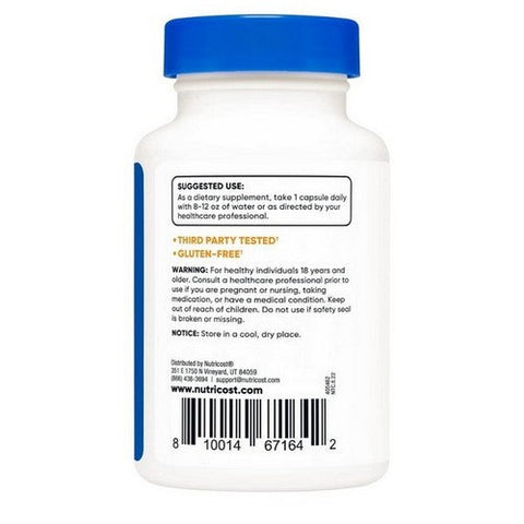 Nutricost, CoQ10 Capsules, 100 Mg, 60 Count