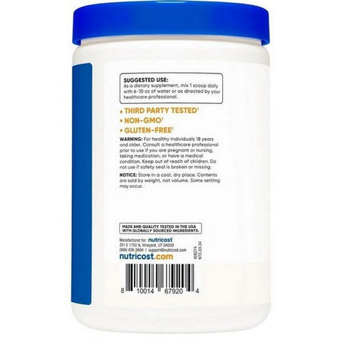 Nutricost, D-Ribose Powder, 500 Grams