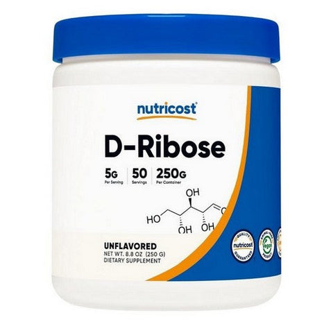 Nutricost, D-Ribose Powder, 250 Grams