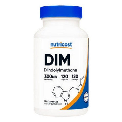 Nutricost, DIM Capsules, 300 Mg, 120 Count