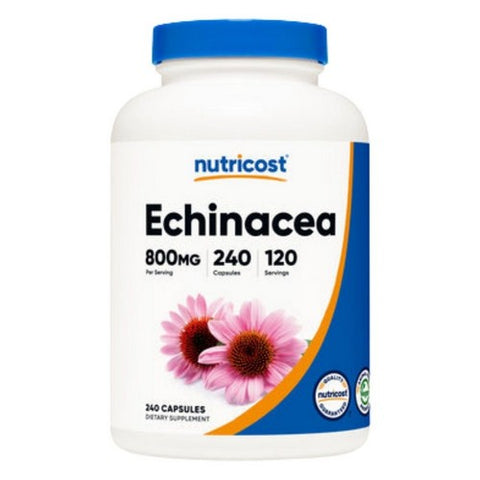 Nutricost, Echinacea Capsules, 800 Mg, 240 Count