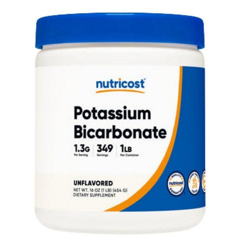 Nutricost, Potassium Bicarbonate Powder, 1 Lb
