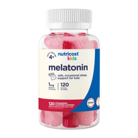 Nutricost, Kids Melatonin Gummies, 1 Mg, 120 Count