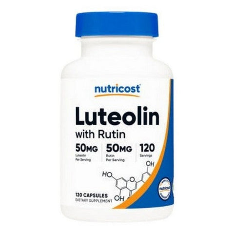 Nutricost, Luteolin With Rutin Capsules, 50 Mg, 120 Count