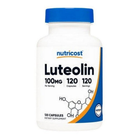Nutricost, Luteolin Capsules, 100 Mg, 120 Count