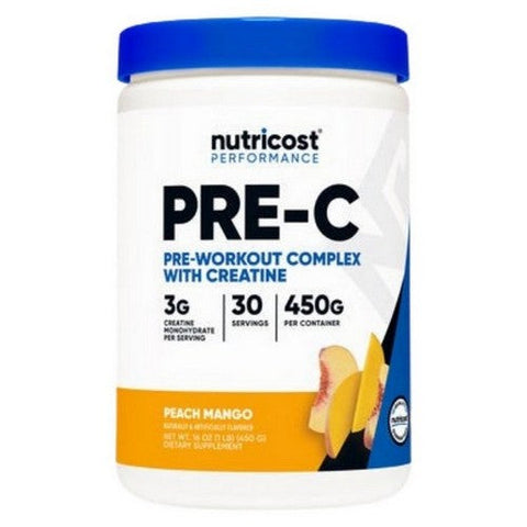 Nutricost, Pre With Creatine Peach Mango, 30 Serving