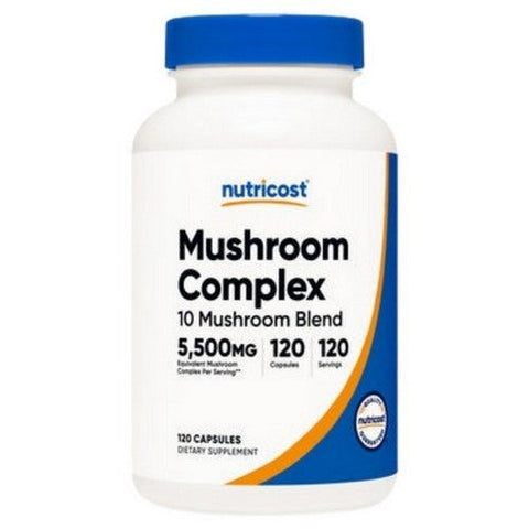 Nutricost, Mushroom Complex Capsules, 5500 Mg, 120 Count
