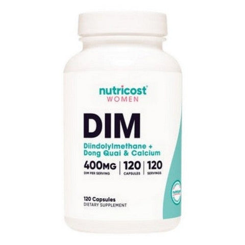 Nutricost, DIM For Women Capsules, 400 Mg, 120 Count