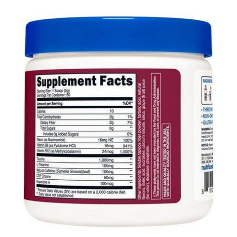 Nutricost, Energy Complex Powder Grape, 60 Servings