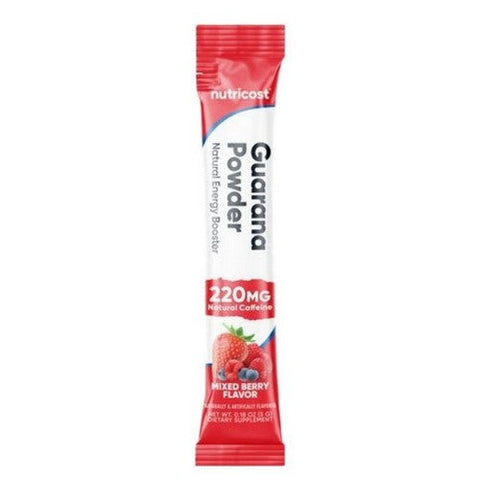 Nutricost, Guarana Powder Mixed Berry, 1 Serving