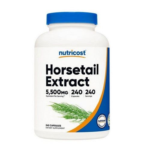 Nutricost, Horsetail Extract Capsules, 5,500 Mg, 240 Count