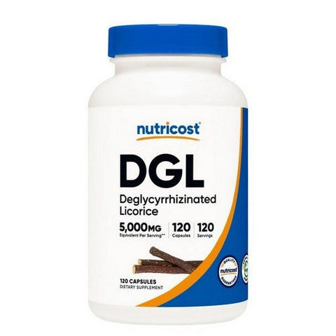 Nutricost, DGL Capsules, 5000 Mg, 120 Count