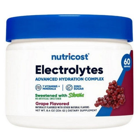 Nutricost, Electrolytes Hydration Complex Grape, 60 Servings
