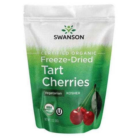 Organic Freeze Dried Tart Cherries 2 Oz by Swanson Vitamins