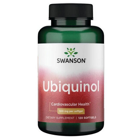 Ubiquinol 120 Softgels by Swanson Vitamins