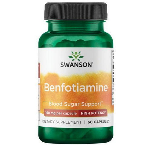 Benfotiamine High Potency 60 Caps by Swanson Vitamins