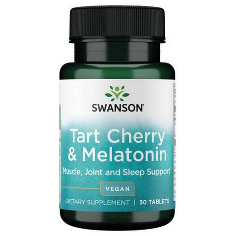 Tart Cherry And Melatonin 30 Tabs by Swanson Vitamins