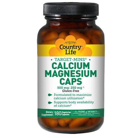 Country Life, Cal-Mag Target-Mins, 180 Caps
