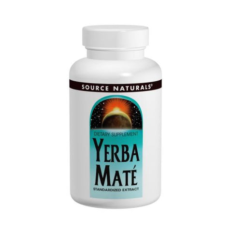 Source Naturals, Yerba Mate, 600 mg, 90 Tabs