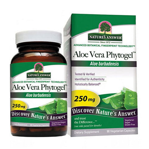 Nature's Answer, Aloe Vera Phytogel, 90 Caps