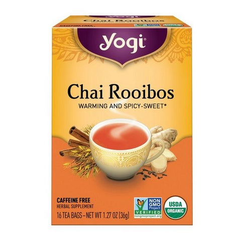Yogi, Yogi Tea- Chai Rooibos, 16 Bags