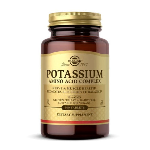 Solgar, Potassium Amino Acid Complex Tablets, 100 Tabs