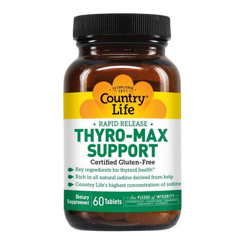 Country Life, Thyro-Max RR, 60 Tabs
