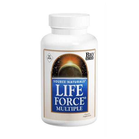 Source Naturals, Life Force No Iron Capsules, 120 Tabs (No Iron)