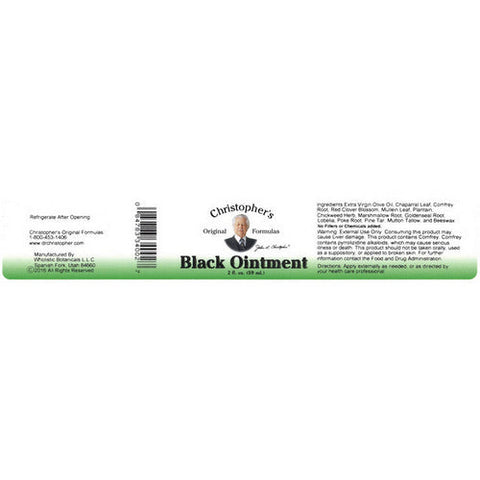 Dr. Christophers Formulas, Ointment Black Drawing, 2 oz