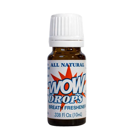 Wow Drops, Breath Freshener Peppermint, 10ml, .32 Oz