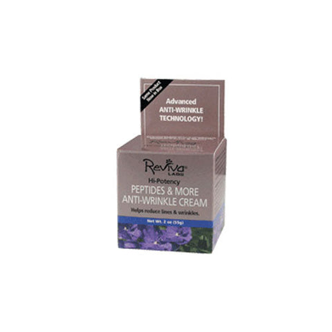 Reviva, Peptides & More Anti-Wrinkle Cream, 2 oz