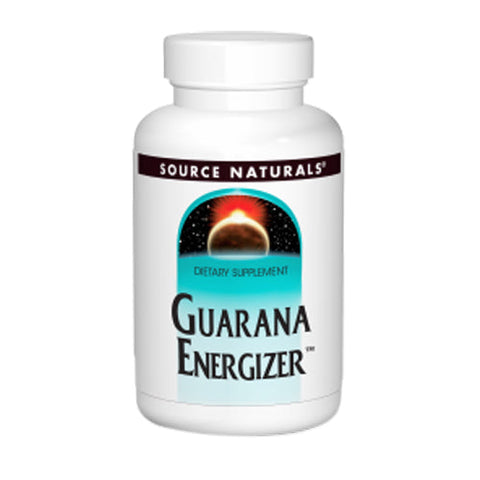 Source Naturals, Guarana Energizer, 60 Tabs