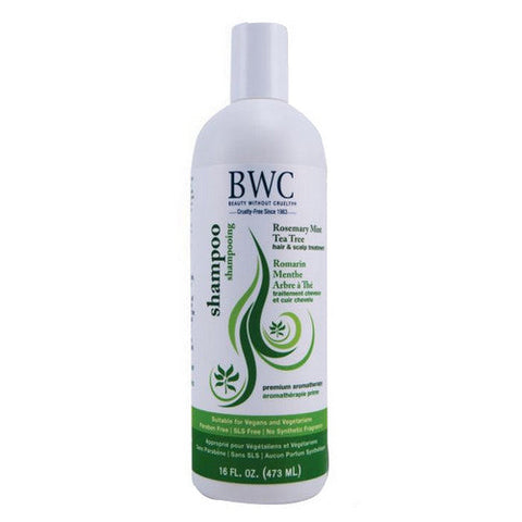 Beauty Without Cruelty, Shampoo Rosemary Tea Tree Mint, 16 oz
