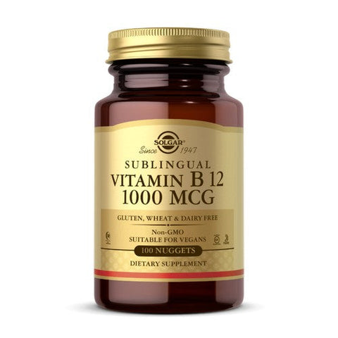 Solgar, Vitamin B12, 1000mcg, 100 Nuggets